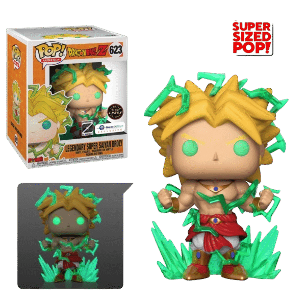 FUNKO POP 623  Dragon Ball Z Legendary Super Saiyan Broly - GLOW CHASE