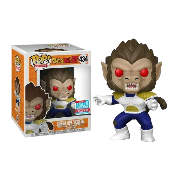FUNKO POP 434 NYCC Fall Exclusive Dragon Ball Z Great Ape Vegeta