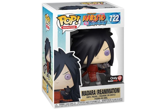 FUNKO POP 722 Madara (Reanimation) Gamestop Exclusive Naruto Shippuden