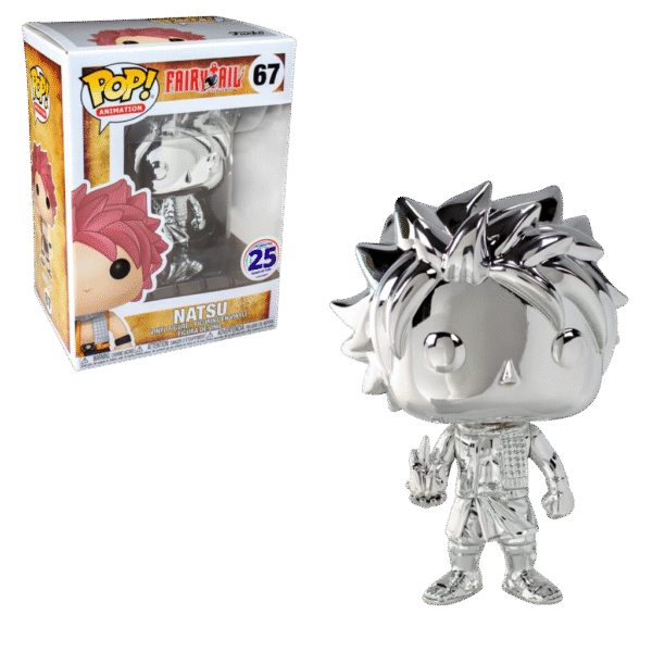 FUNKO POP 67 FAIRY TAIL - NATSU [SILVER CHROME]
