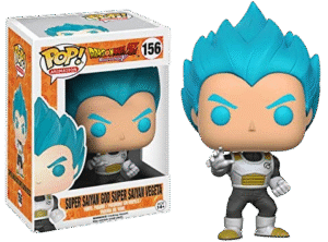SSGSS Vegeta 156-Photoroom FUNKO POP 156 Dragon Ball Super Resurrection F - Super Saiyan God Super Saiyan Vegeta
