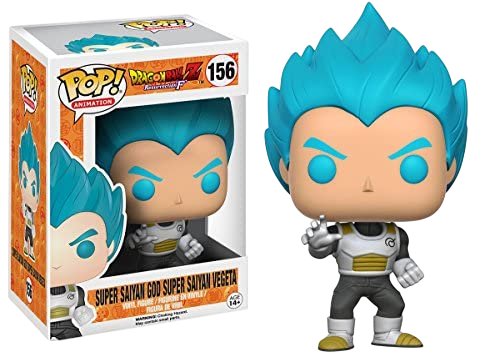 FUNKO POP 156 Dragon Ball Super Resurrection F - Super Saiyan God Super Saiyan Vegeta