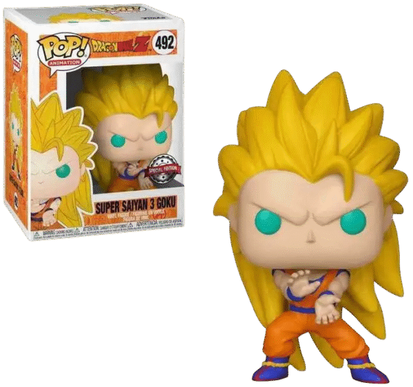 FUNKO POP 492 Dragon Ball Z - Super Saiyan 3 Goku