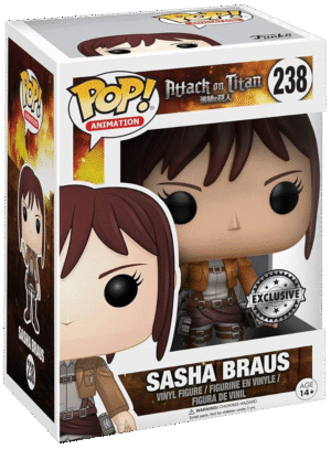 Sasha 238-Photoroom FUNKO POP 238 Attack on Titan - Sasha Braus