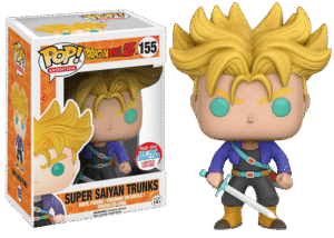 Trunks 155-Photoroom FUNKO POP 155 Dragon Ball Z - Super Saiyan Trunks NYCC Exclusive 2016
