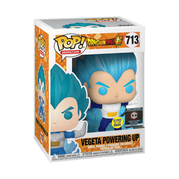FUNKO POP 713 Dragon Ball Z - Vegeta Powering Up (Glow in the Dark)