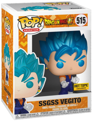 FUNKO POP 515 SSGSS Vegito Hot Topic Exclusive