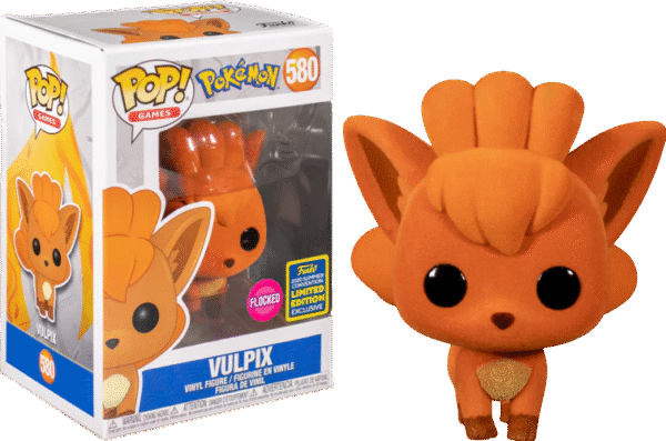 FUNKO POP 580 Pokémon - Vulpix Flocked