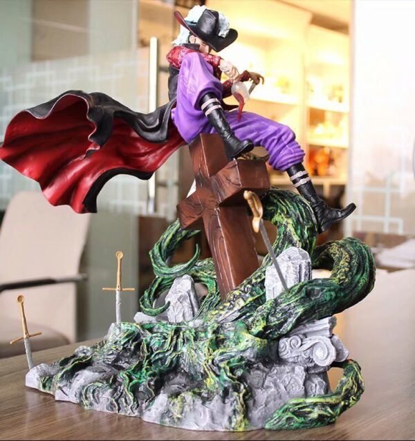 Roronoa Zoro and Dracule Mihawk Figure!
