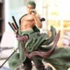Roronoa Zoro and Dracule Mihawk Figure!