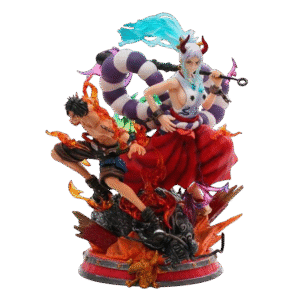 Yamato and Portgas D. Ace Figure