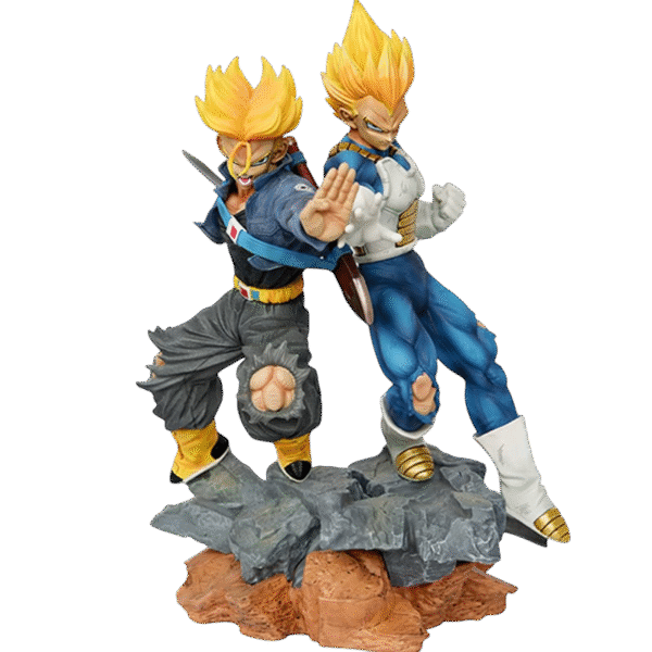 Super Saiyan Vegeta & Trunks (Father-Son Duo) Figure