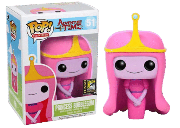 FUNKO POP 51 Adventure Time - Princess Bubblegum SDCC Exclusive Glow in the Dark