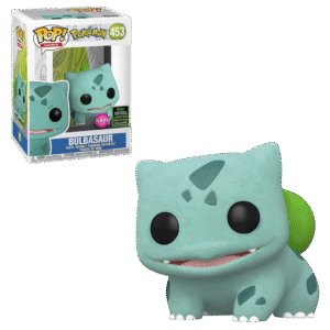 bulbasaur 453 flocked-Photoroom FUNKO POP 453 Pokemon - Bulbasaur Flocked ECCC 2020