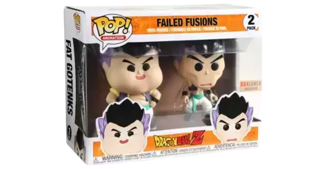FUNKO POP Dragon Ball Z - 2 Pack - Failed Fusions - Box Lunch Exclusive
