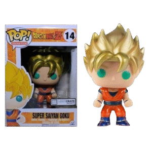 FUNKO POP 14 Dragon Ball Z - Super Saiyan Goku Lootcrate Exclusive