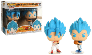 FUNKO POP Dragpn Ball Super - Goku & Vegeta [Baseball] (BoxLunch) [2-Pack]