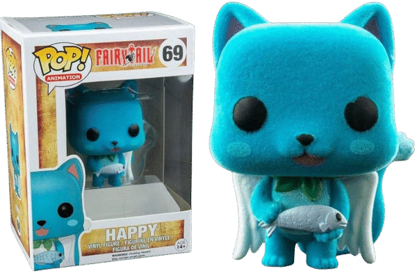 FUNKO POP 69 Fairy Tail - Happy (flocked)