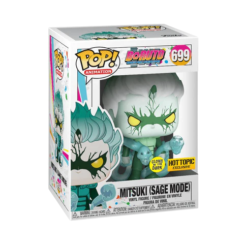 FUNKO POP 699 Boruto - Mitsuki (Sage Mode) Glow in the Dark