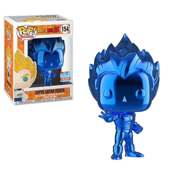 154 Super Saiyan Vegeta Blue Chrome 2018 NYCC