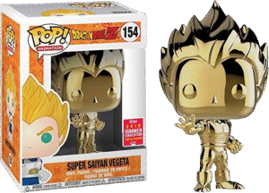vegeta ssj gold-Photoroom Funko POP 154 Dragon Ball Z - Super Saiyan Vegeta Gold Chrome 2018 SDCC