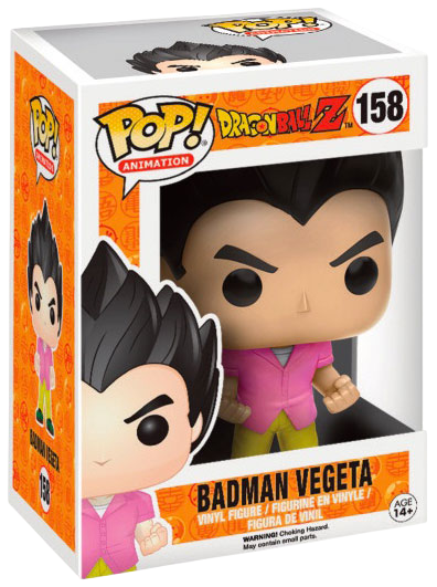 FUNKO POP158 Dragon Ball Z - Badman Vegeta (Hot Topic)
