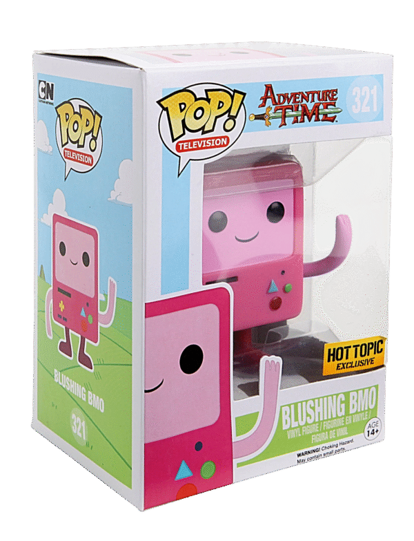 FUNKO POP 321 Adventure Time -  Blushing BMO