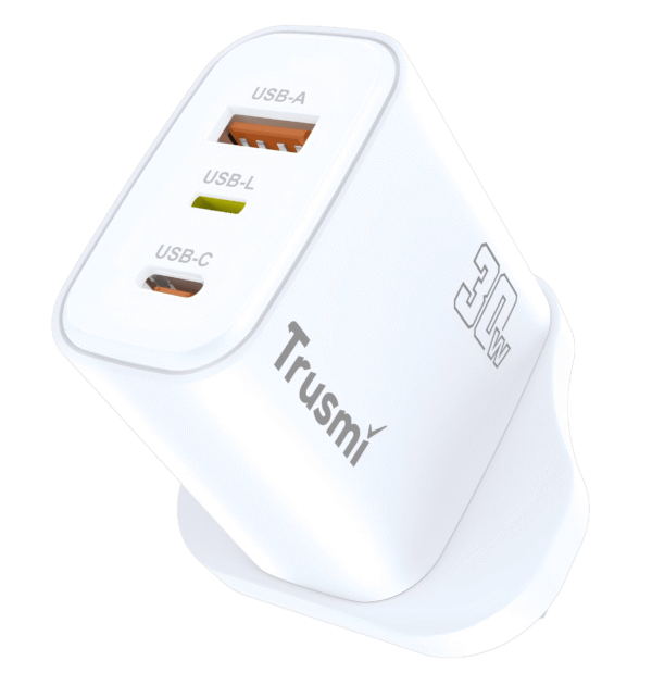 TRUSMI CH12-078 PD30W A+C+L GaN Fast Charger