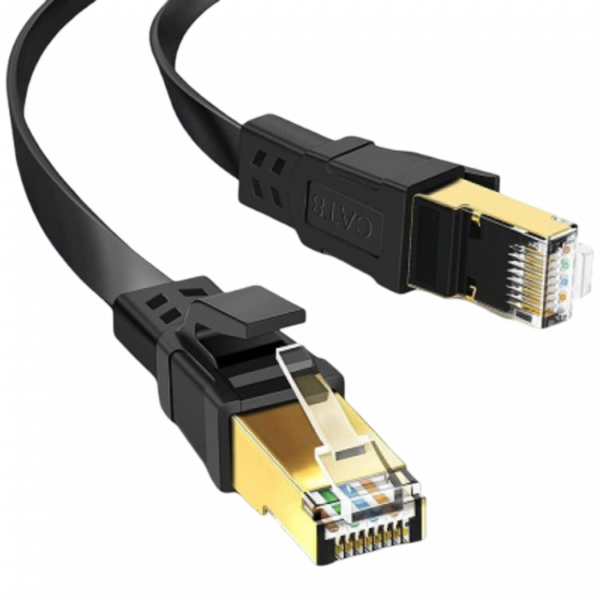 Devo Cat8 Ethernet Cable 1.5m - Black