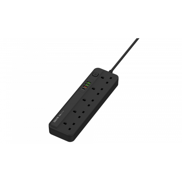 Devo Volt - DV02 5-Outlet Power Surge Protector - 4M