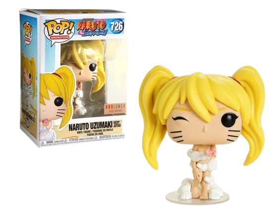 FUNKO POP 726 Naruto Uzumaki Sexy Jutsu Boxlunch Exclusive