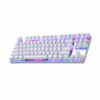 Devo Gaming Keyboard - ST80 White - Red Switch