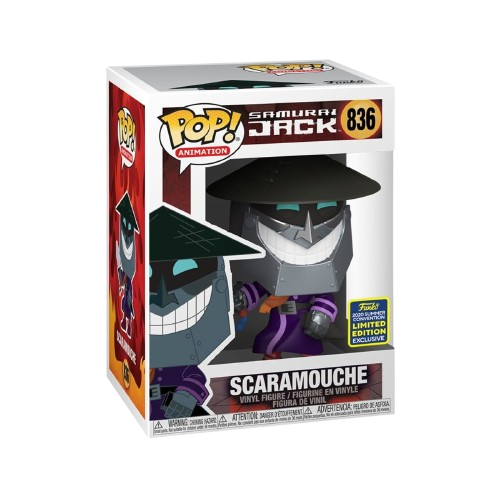 FUNKO POP 836 Samurai Jack - Scaramouche 2020 SDCC Exclusive