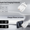 TRUSMI CH12-078 PD30W A+C+L GaN Fast Charger