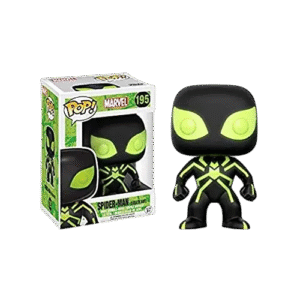 Spiderman 195-Photoroom FUNKO POP 195 Marvel - Spider-Man Stealth Suit Glow in the Dark