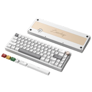 Womier SK65 65% Wireless Aluminum Keyboard Silver