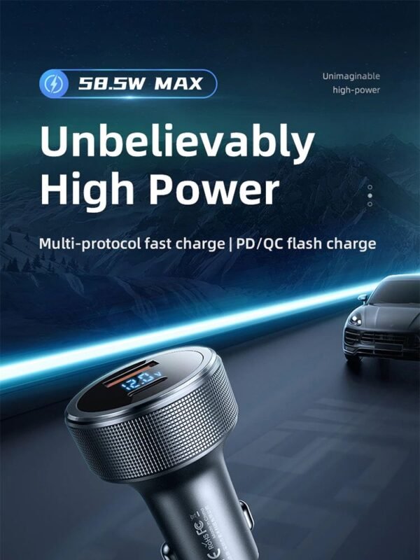 Remax RCC215 58.5W Dual Port Car Charger