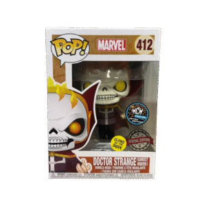drstrange 412-Photoroom FUNKO POP 412 Marvel - Doctor Strange ( Ghost Rider ) GITD MCM Exclusive