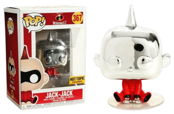 FUNKO POP 367 The Incredibles 2 - Jack-Jack [Chrome Variant]