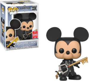 FUNKO POP 334 Kingdom Hearts - Organization 13 Mickey Summer Convention Exclusive