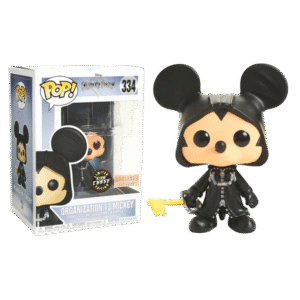 FUNKO POP 334 Kingdom Hearts - Organization 13 Mickey (Box Lunch Exclusive)- Glow in the Dark