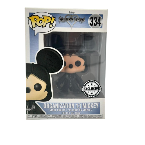 FUNKO POP 334 Kingdom Hearts Organization 13 Mickey Exclusive