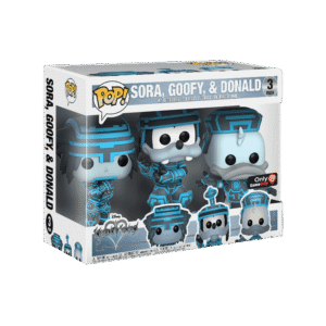 FUNKO POP Kingdom Hearts - Sora, Donald, Goofy 3 Pack (Tron)