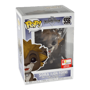 FUNKO POP 556 Kingdom Hearts 2 - SORA LION FORM E3 2019 LIMITED EDITION