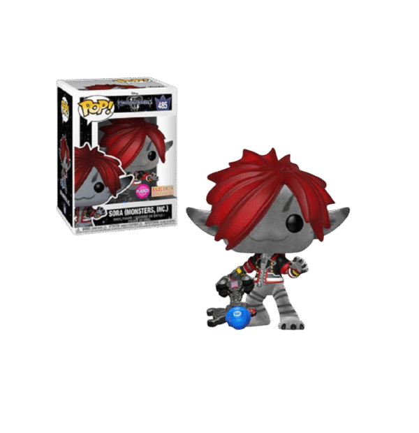 FUNKO POP 485 Kingdom Hearts 3 - Sora Monsters Inc Flocked Box Lunch Exclusive