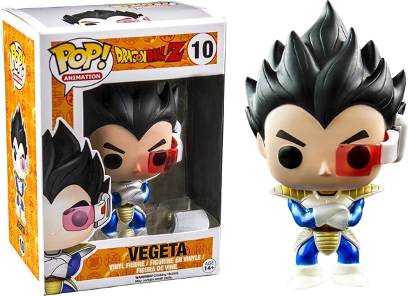 FUNKO POP 10 Dragon Ball Z - Vegeta Metallic