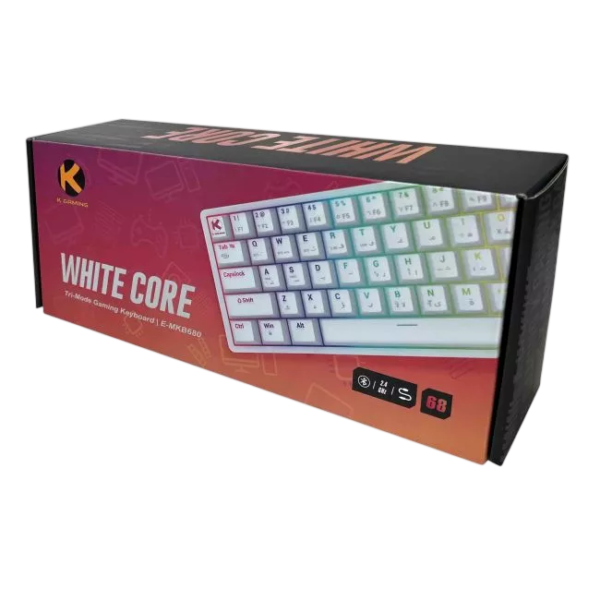 KGAMING Keyboard Whitecore (Blue Switch)