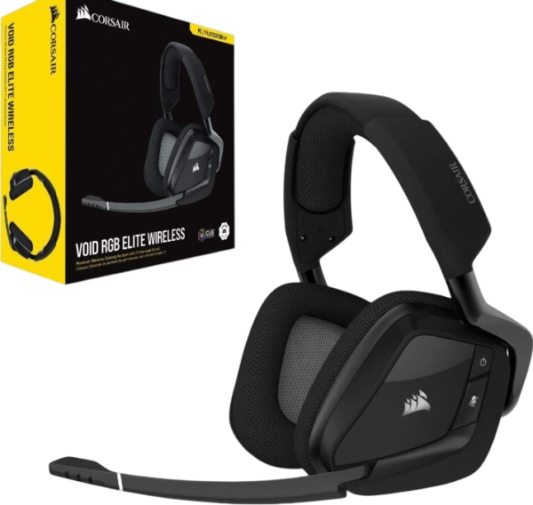 VOID RGB ELITE Wireless Premium Gaming Headset with 7.1 Surround Sound — Carbon