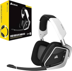 VOID RGB ELITE Wireless Premium Gaming Headset with 7.1 Surround Sound — White