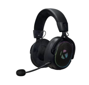 KGAMING K10 WIRELESS GAMING HEADSET- BLACK